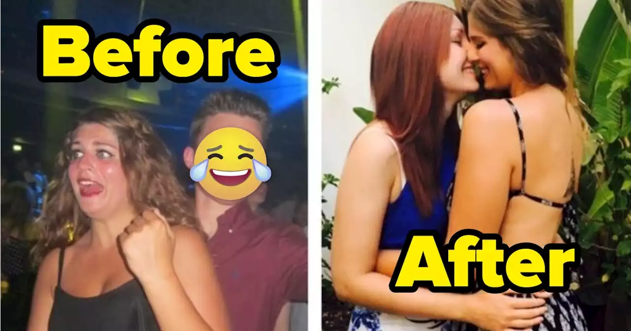 65 Dramatic Before And After Coming Out Pictures That Show Just How Powerful LGBTQ People Are