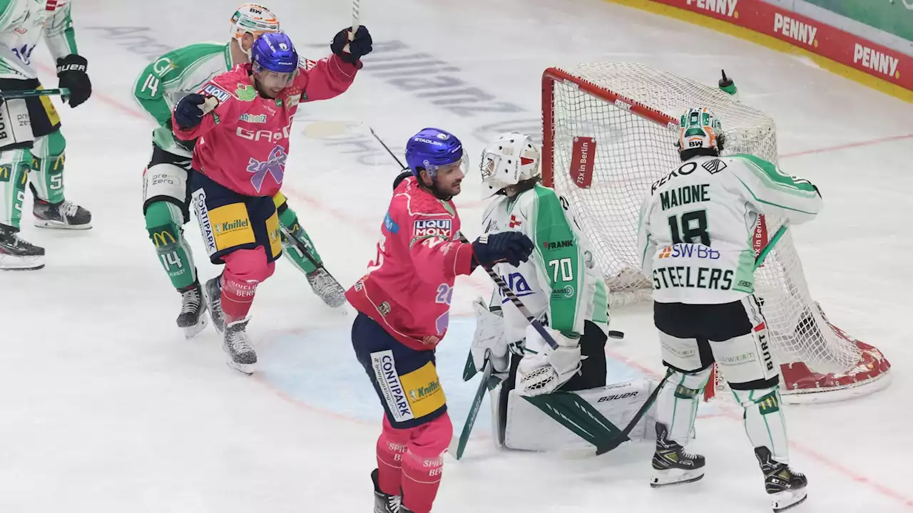 Eisbären Berlin verlieren gegen Bietigheim Steelers mit 2:4