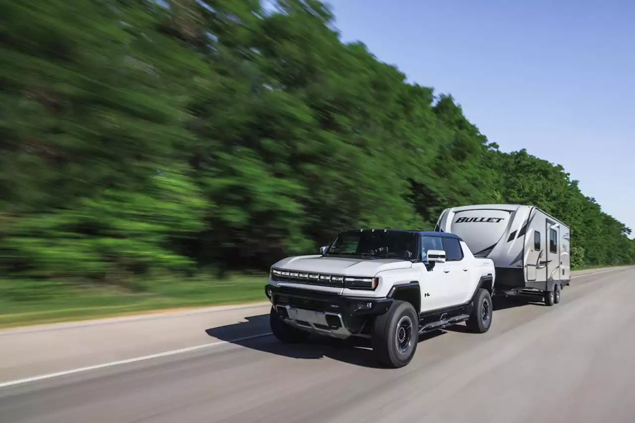 Tested: How Towing Affects Electric Pickups—Hummer EV, Rivian R1T, and Ford F-150 Lightning