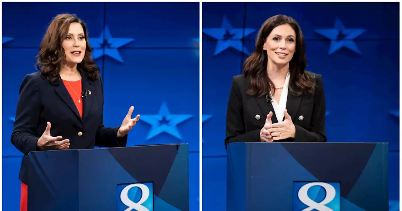 Key takeaways from Whitmer-Dixon faceoff in first Michigan governor debate