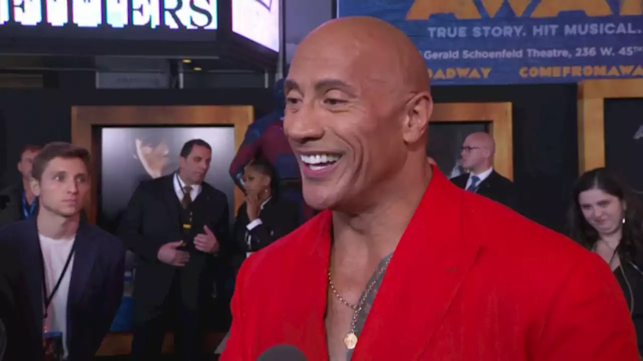 Dwayne Johnson Steps Out At Star Studded ‘Black Adam’ Premiere