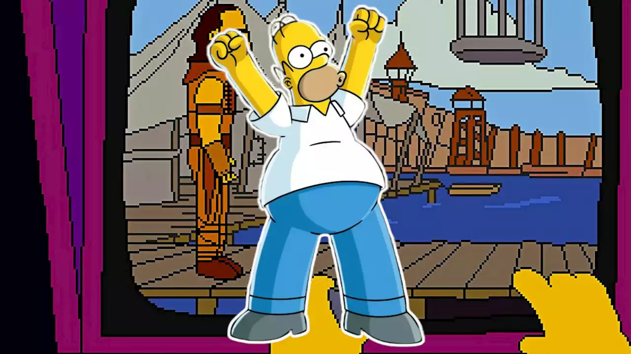 Erinnert ihr euch an das Waterworld-Arcade-Spiel bei den Simpsons? Ihr könnt es jetzt spielen!