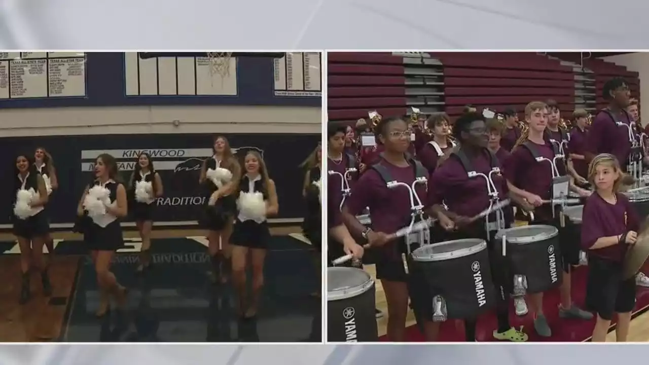 The Kingwood Mustangs and the Summer Creek Bulldogs show off their spirit - Friday Football Fever