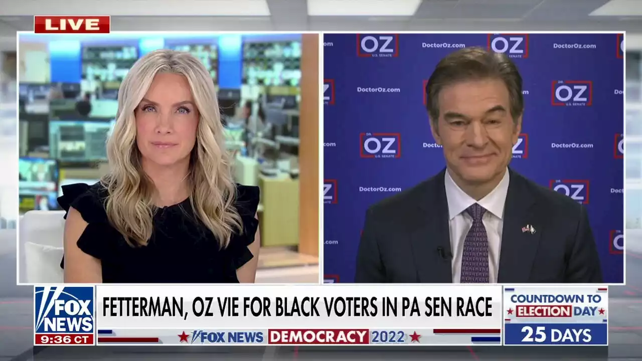 Dr. Oz torches Fetterman's crime policies: Black voters don't want to be part of the 'woke social experiment'