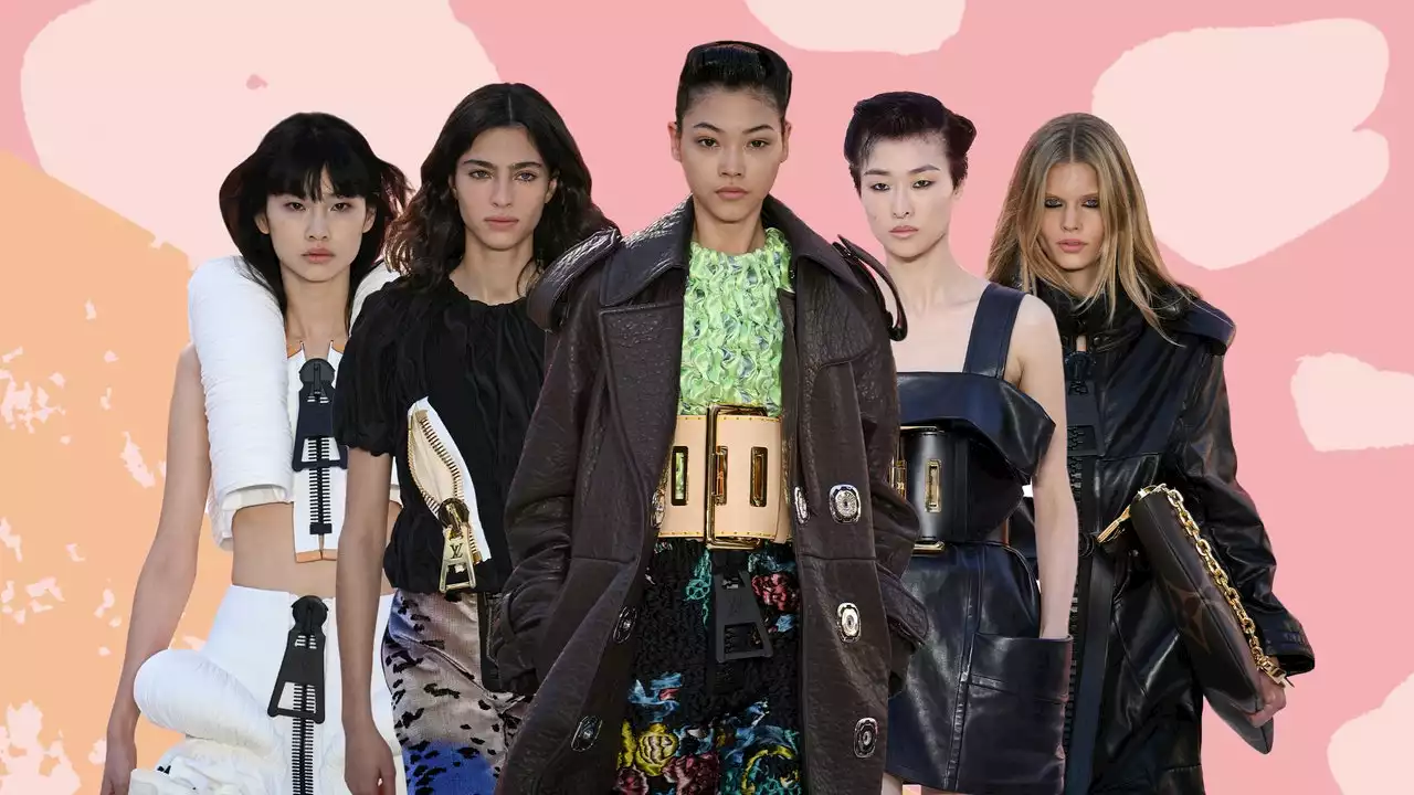 Louis Vuitton zooms in on style staples for supersized Paris Fashion Week show