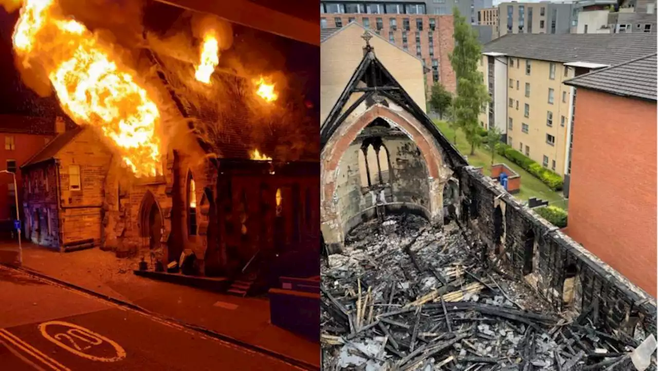 Man who set fire that wrecked St Simon's church in Partick jailed