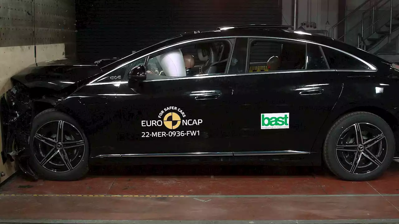 Mercedes-Benz EQE Receives 5-Star Safety Rating From Euro NCAP