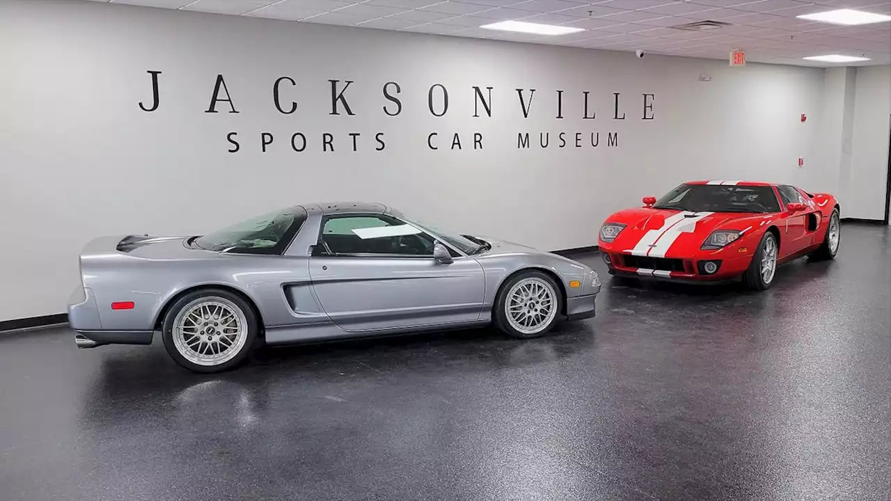 Jacksonville car museum opens soon with Lamborghini Jalpa, BMW Z8, Ford GT, Acura NSX