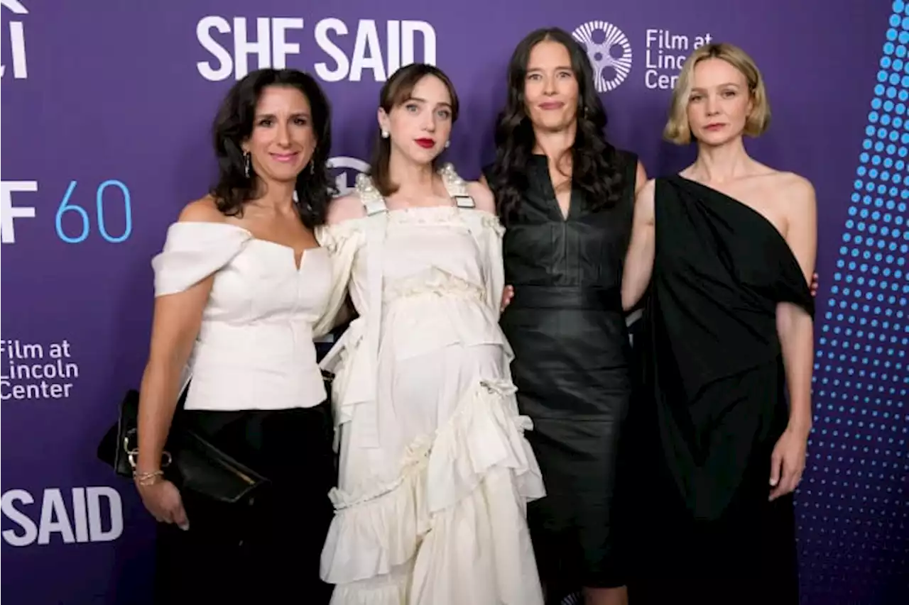 'She Said,' drama of Weinstein reporting, premieres in NYC