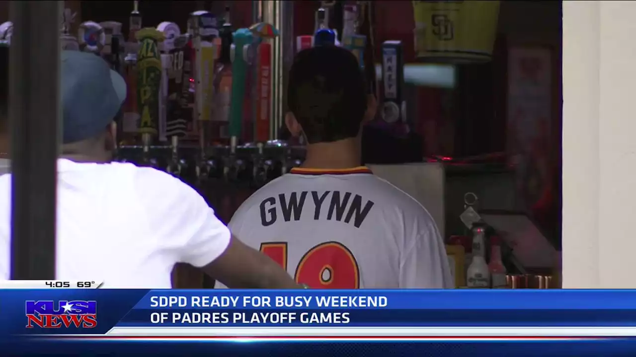 Police force gears up to manage Gaslamp during upcoming Padres playoffs games -