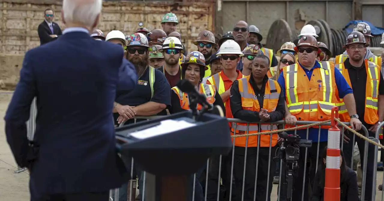 Photos: Biden in town to tout infrastructure, makes stop at Tacos 1986