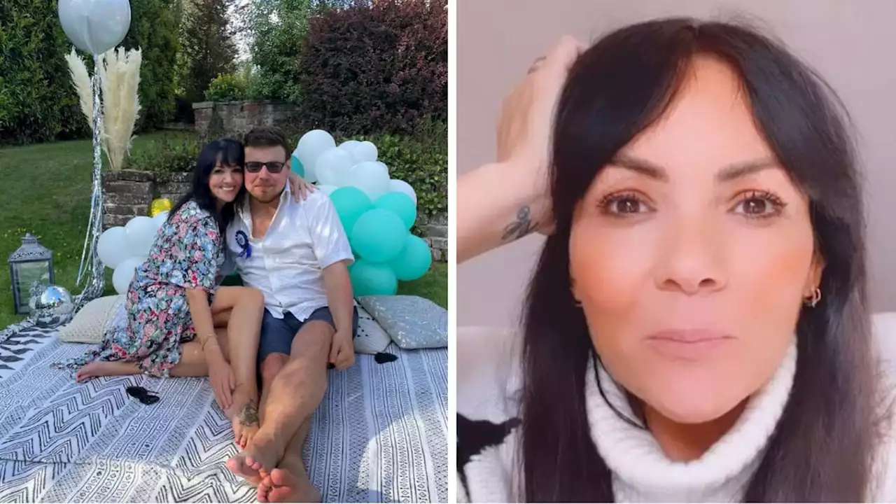 'I felt him with me': Martine McCutcheon's emotional tribute to brother as she returns to work after his death