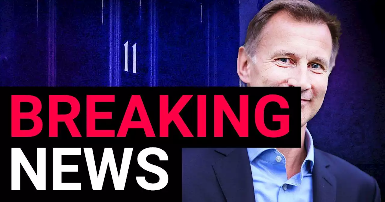 Jeremy Hunt is new chancellor after Kwasi Kwarteng was sacked