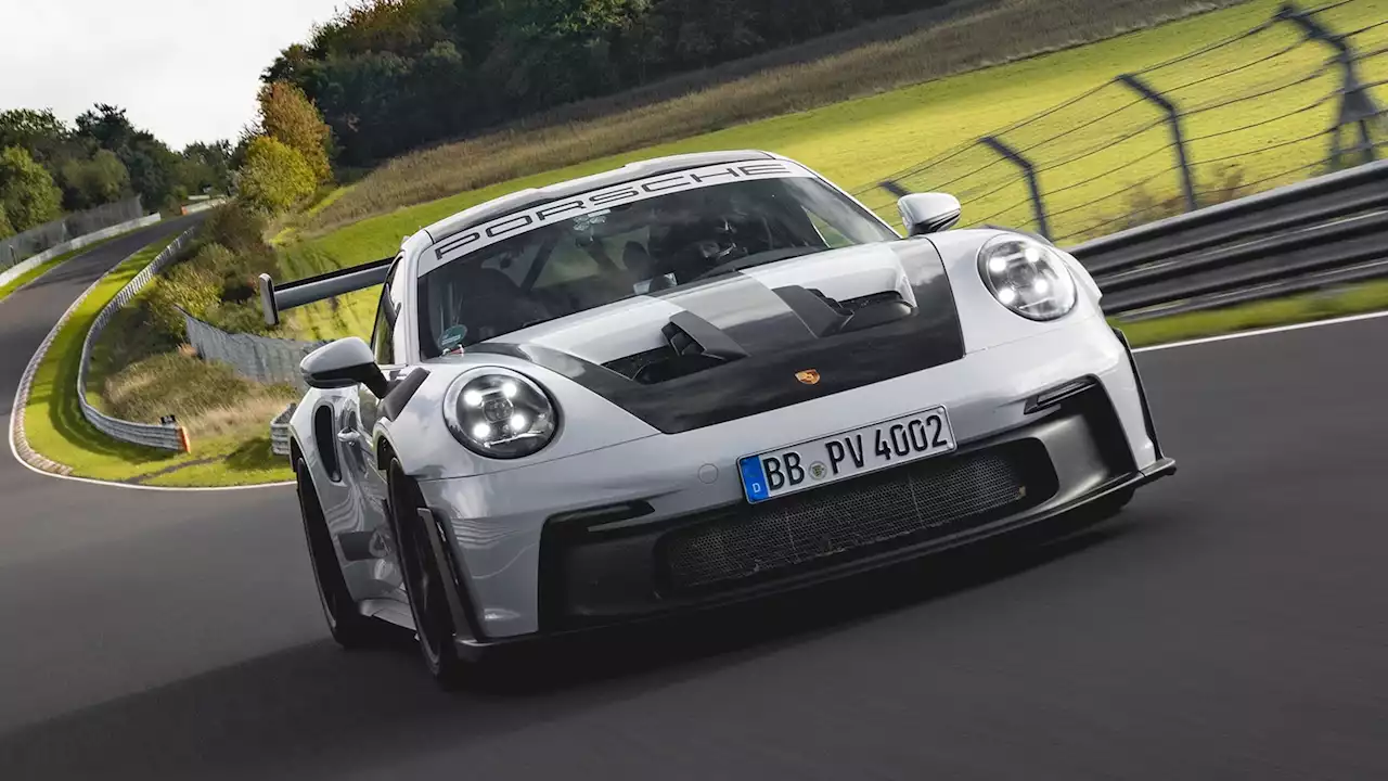 2023 Porsche 911 GT3 RS Weissach Pack Sets a Windy Nürburgring Lap Time