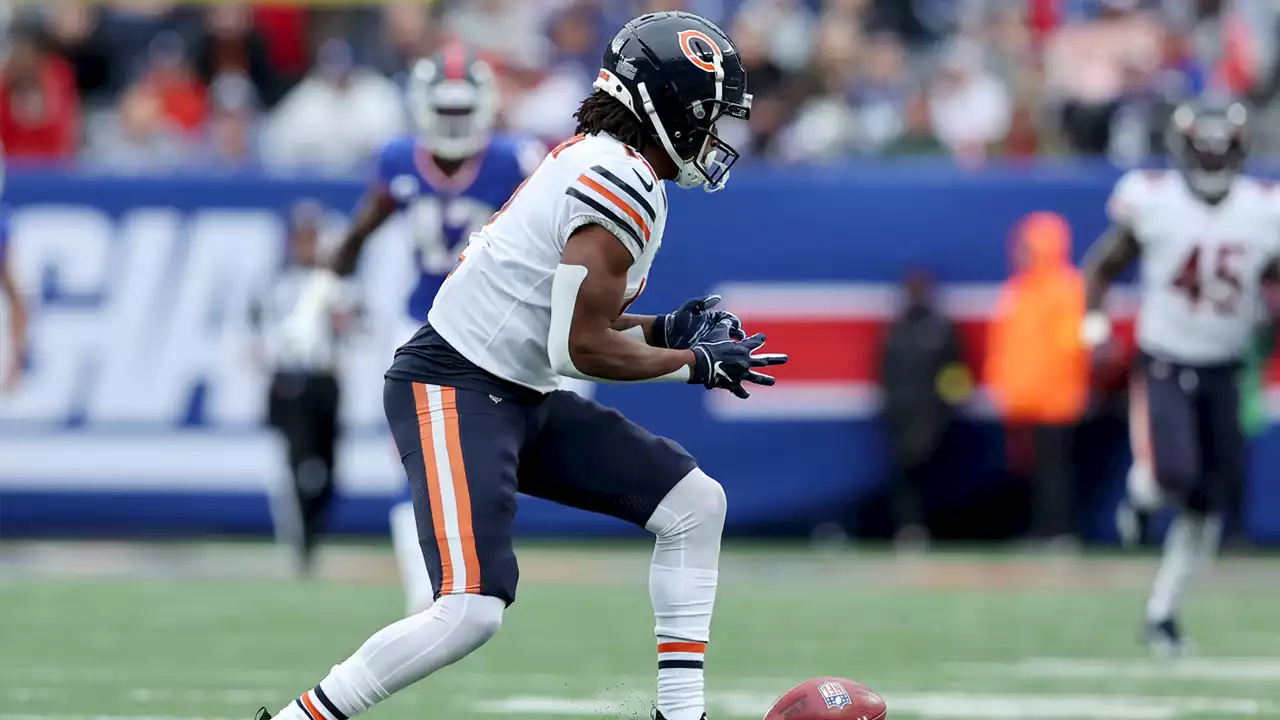 Bears' Velus Jones Jr. Muffs Second Punt of the Season