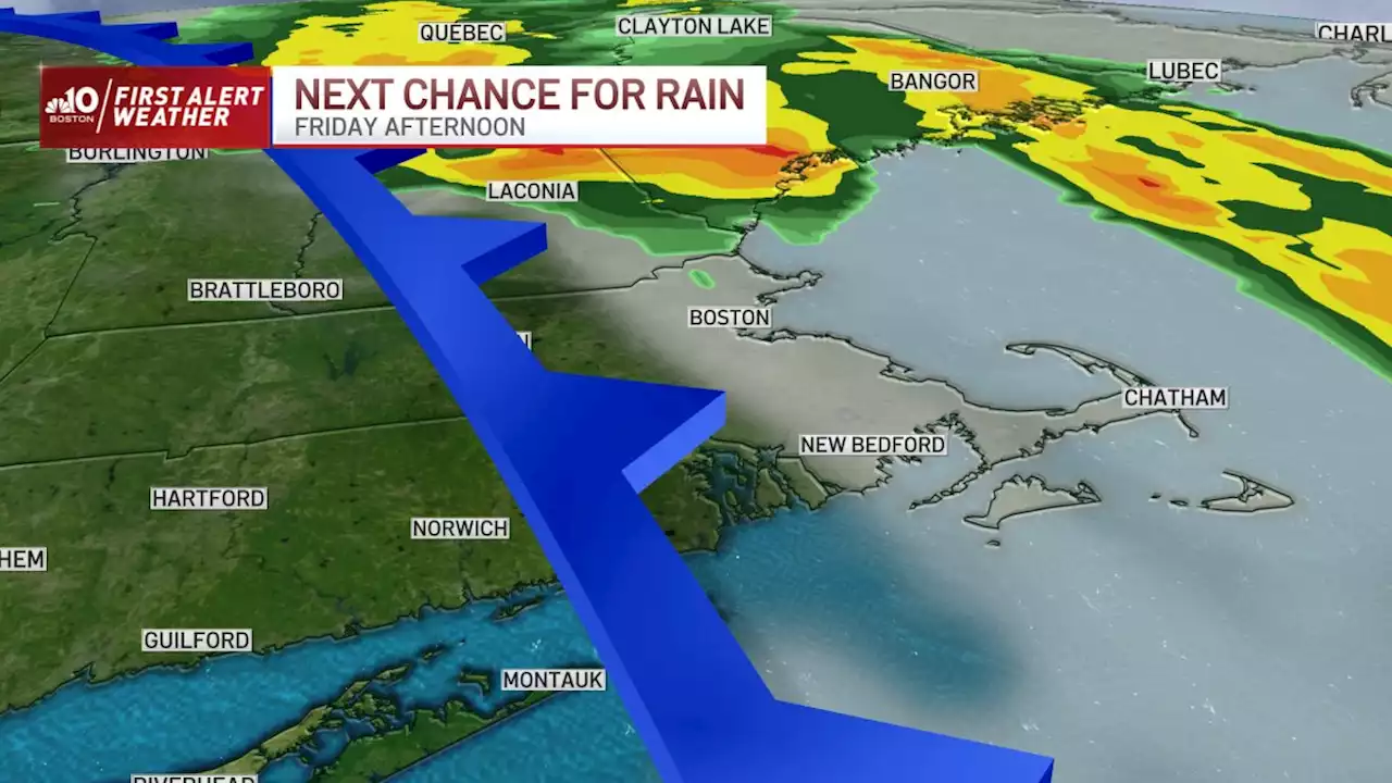 FIRST ALERT: Showers Persist Across New England Into Friday Morning