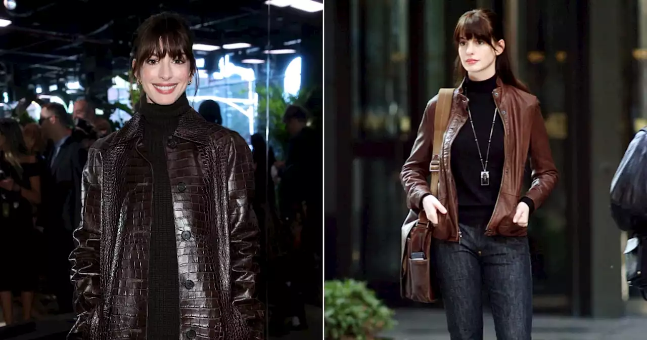 Anne Hathaway on Her 'The Devil Wears Prada' Look With Anna Wintour: 'It Was Kinda Nuts'