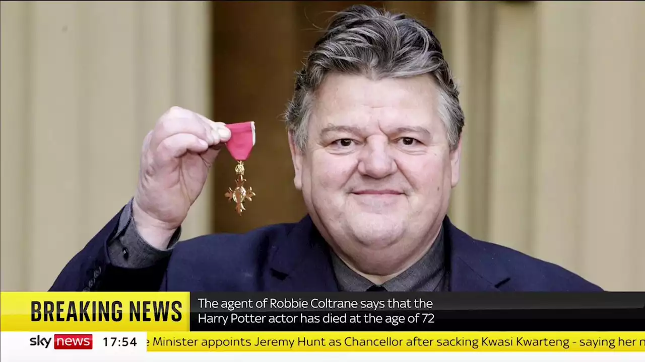 Robbie Coltrane: Harry Potter's Hagrid and Cracker actor has died aged 72