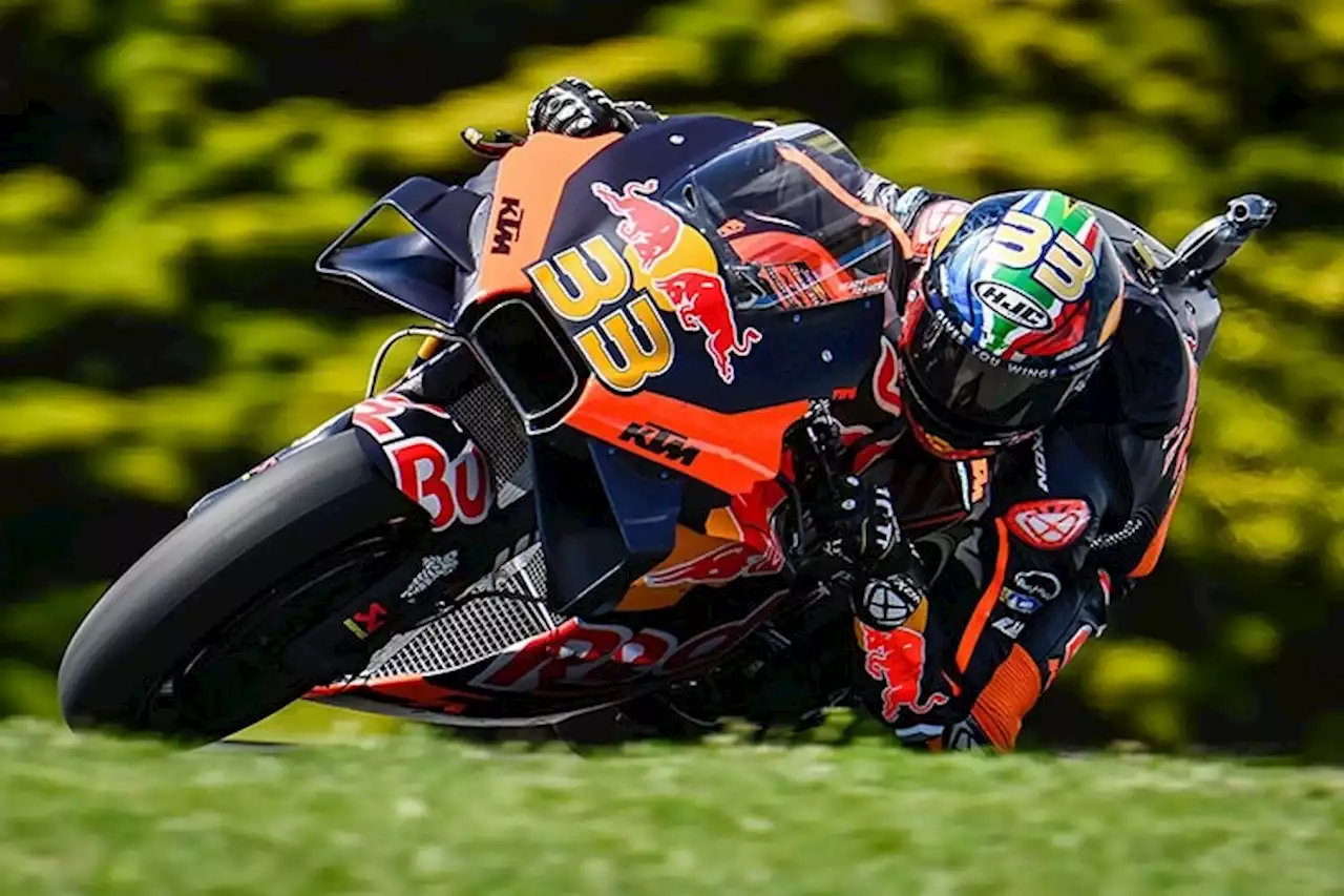 Brad Binder (KTM/15.): «Man bremst hier nicht!»