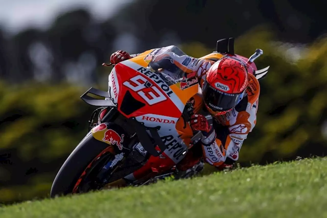 Marc Márquez (6.): «Glücklich, Honda arbeitet hart»