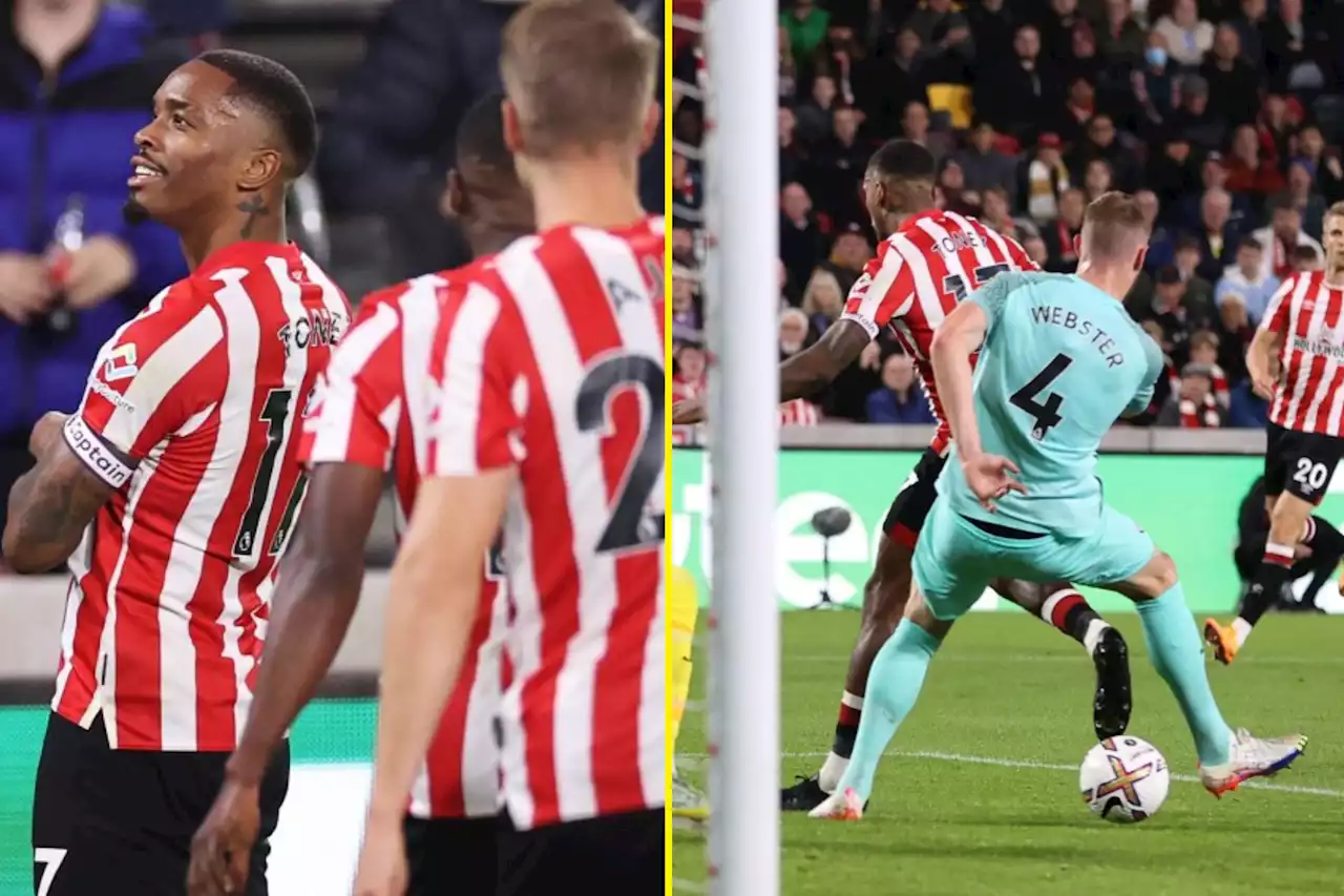 'Has any club ever spent £10m better?'- Toney scores 'naughty, dirty' Brentford goal