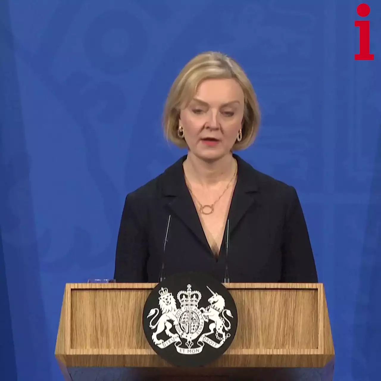 Liz Truss u-turns, and then cuts short press conference when asked if she'll quit