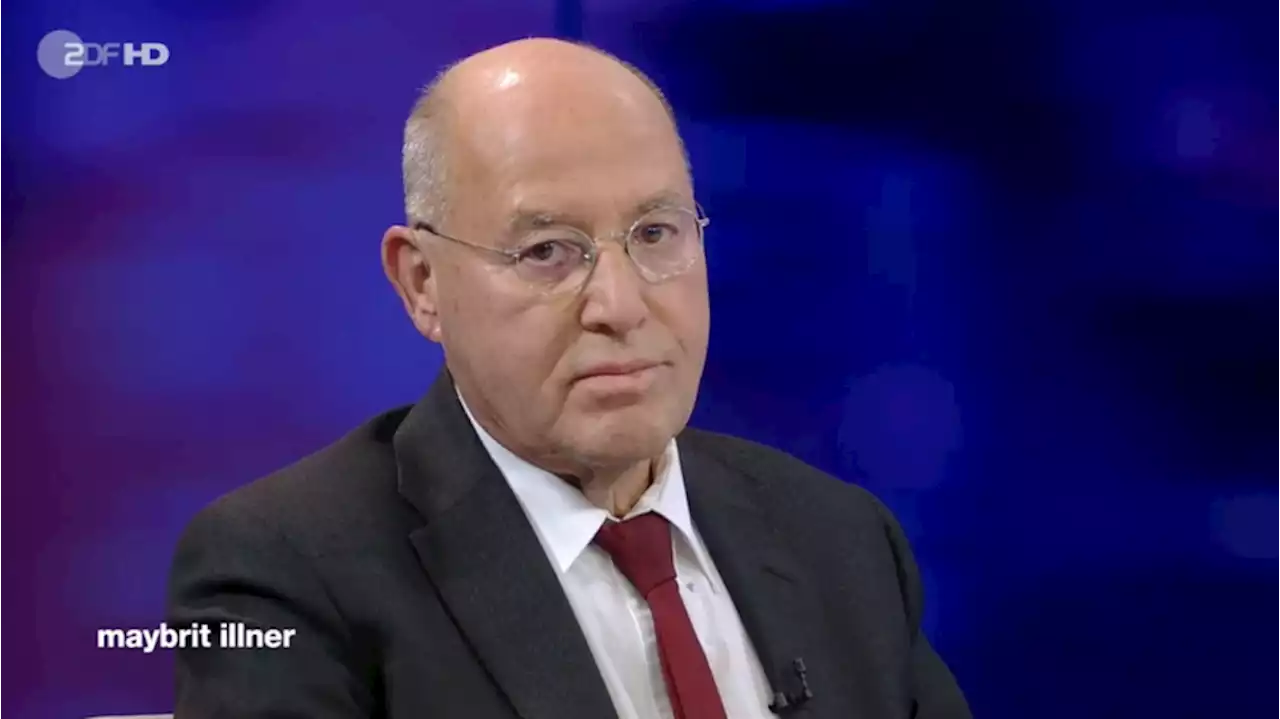 'Illner': Gregor Gysi mit fragwürdigem Argument gegen Waffenlieferungen