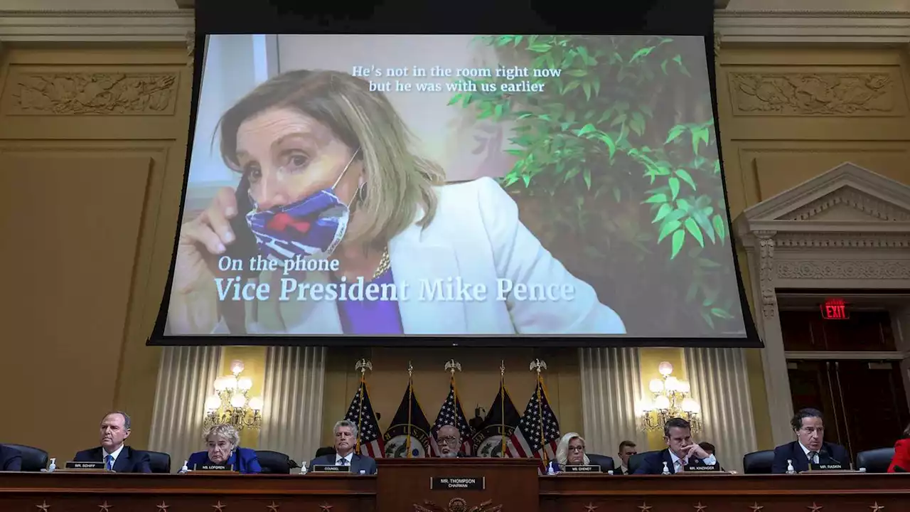 Dramatic new Jan. 6 footage shows Pelosi and others calling for help during Capitol riot