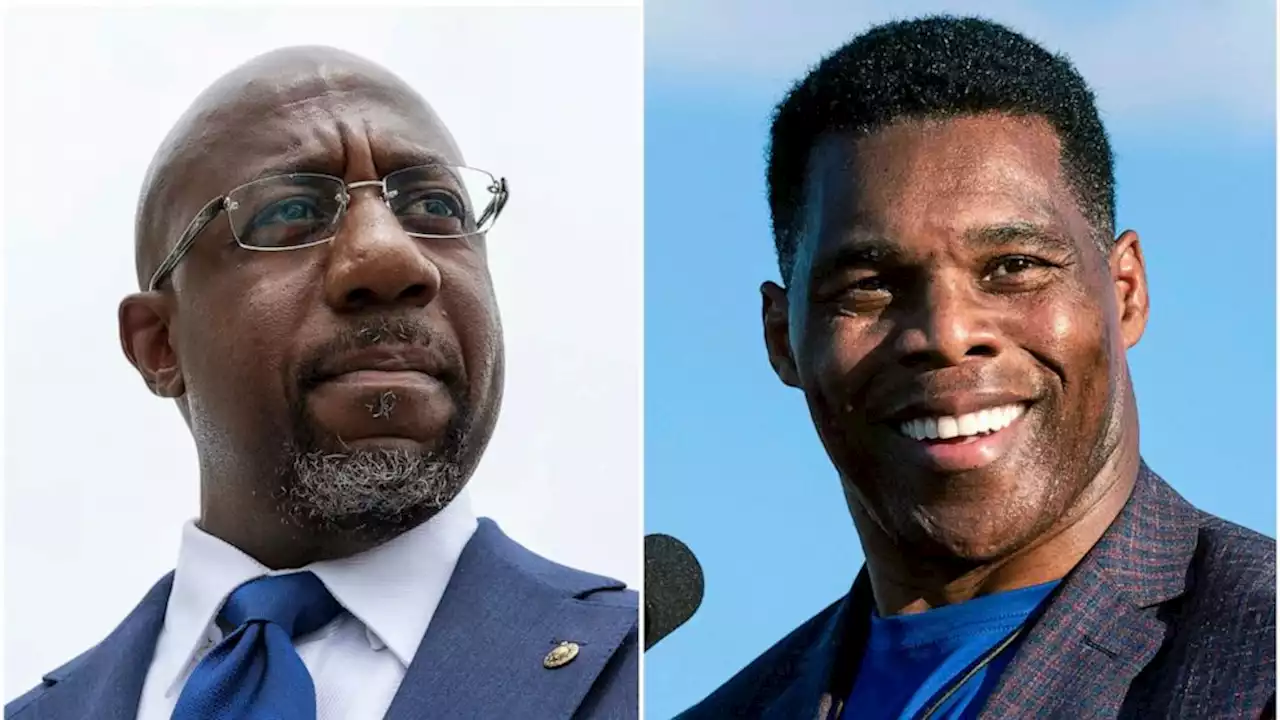 ​Raphael Warnock and Herschel Walker set for showdown in Georgia's Senate debate