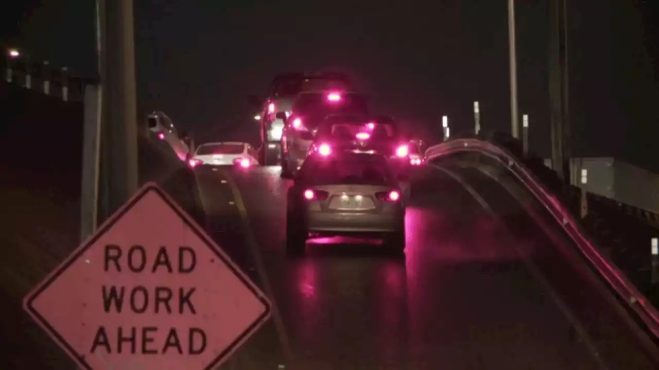 All northbound lanes of Gulf Freeway closed in La Marque due to truck fire