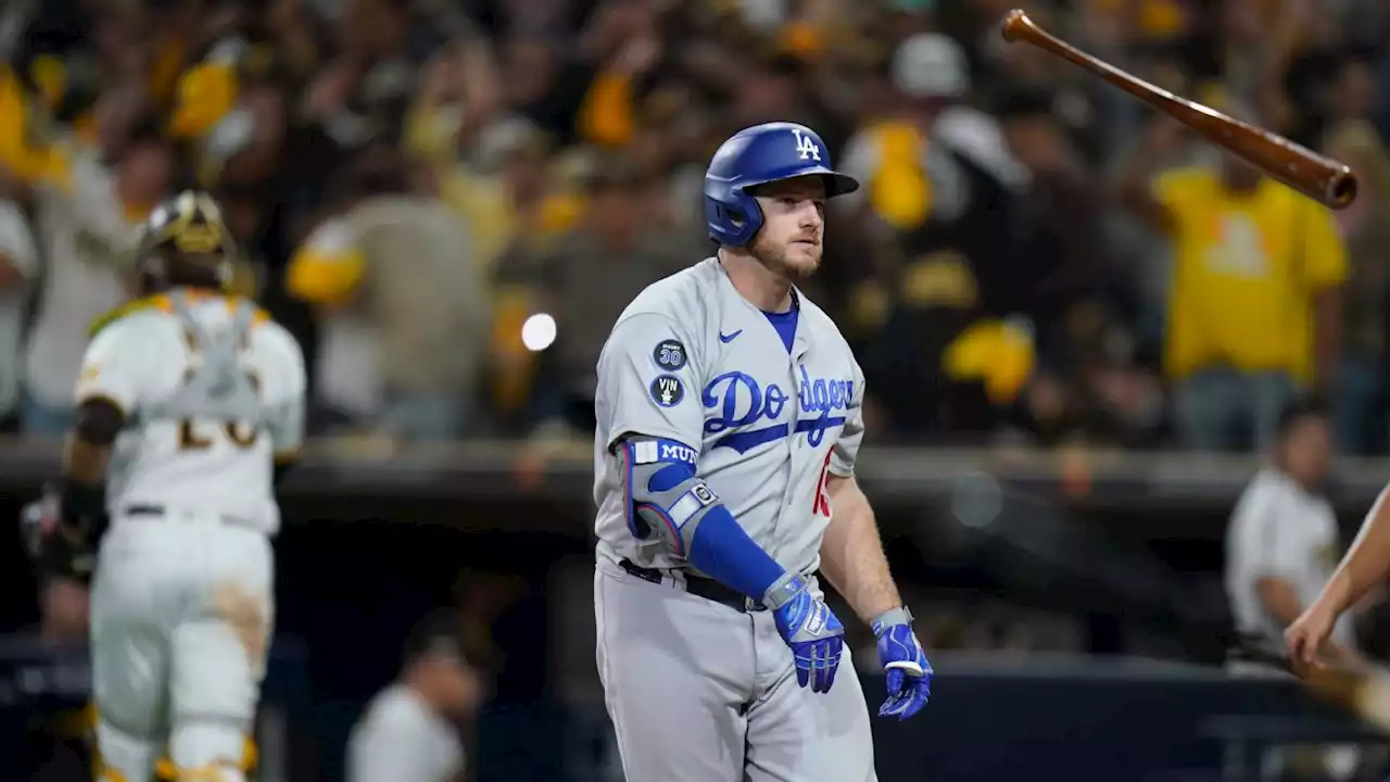 Lack of timely hitting has Dodgers facing early playoff exit vs. Padres