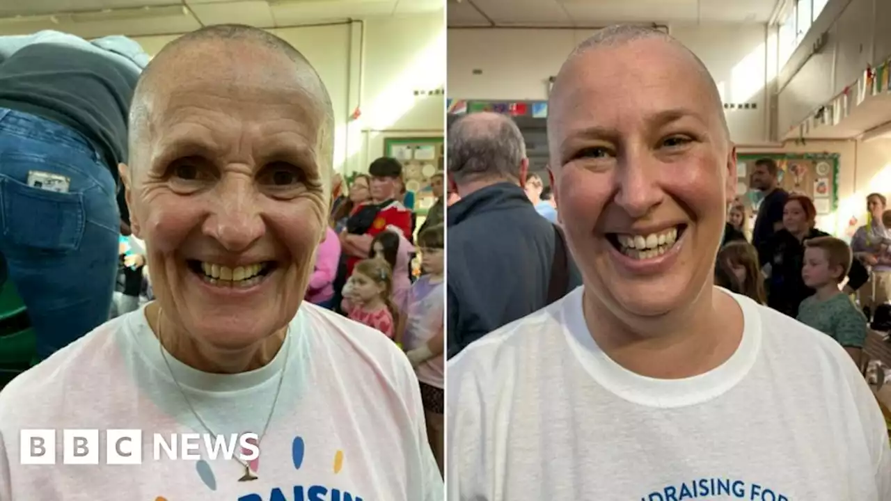 Teachers shave head for South Gloucestershire boy with cancer