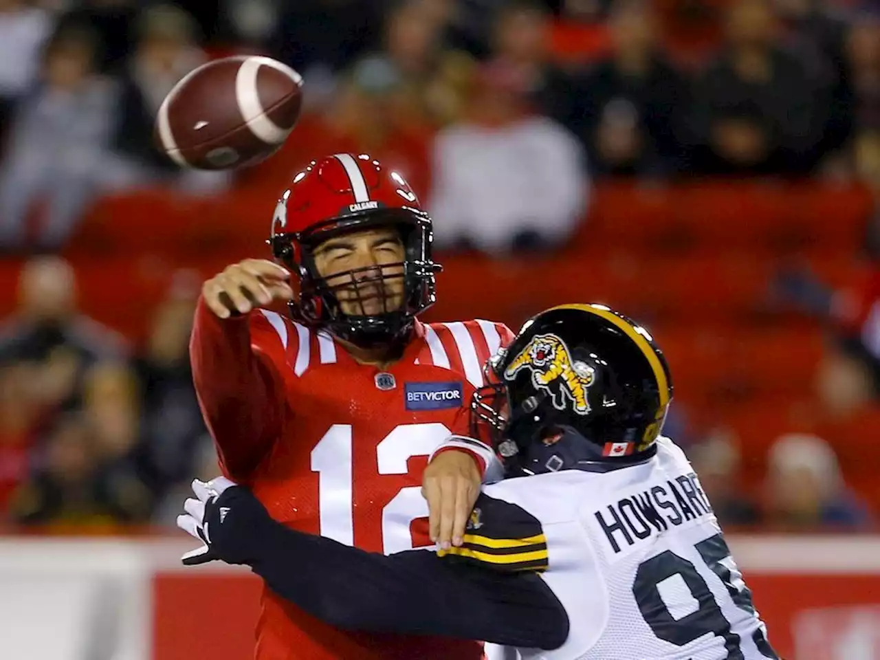 Stampeders fall to Tiger-Cats in wild finish; home playoff game hopes take hit