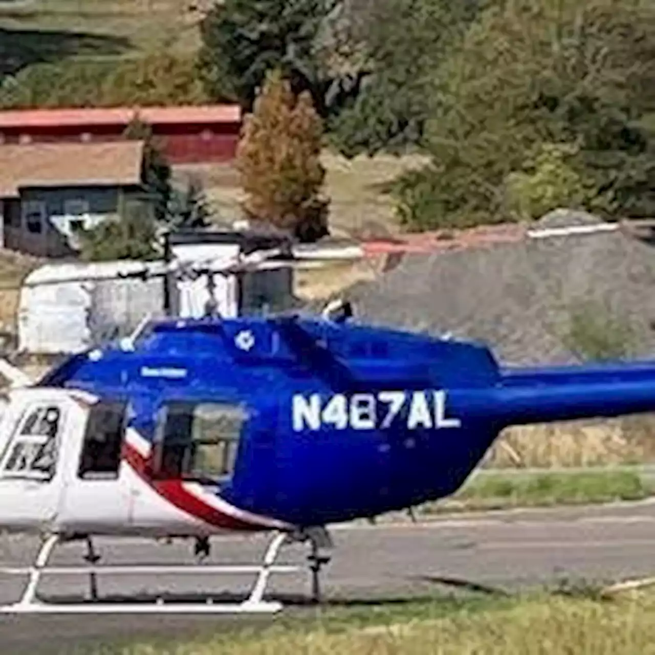 PG&E choppers inspecting trees near powerlines in Santa Maria, Sisquoc areas