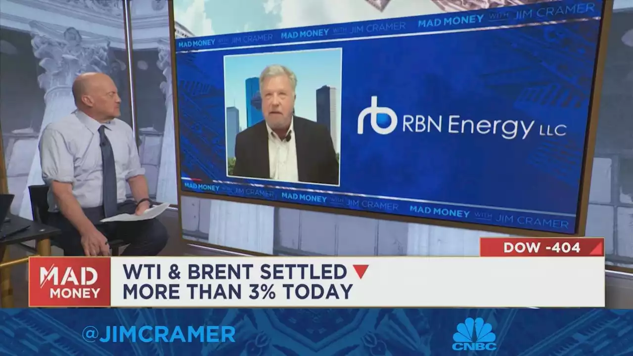 Watch Jim Cramer's full interview with RBN Energy Executive Chairman Rusty Braziel