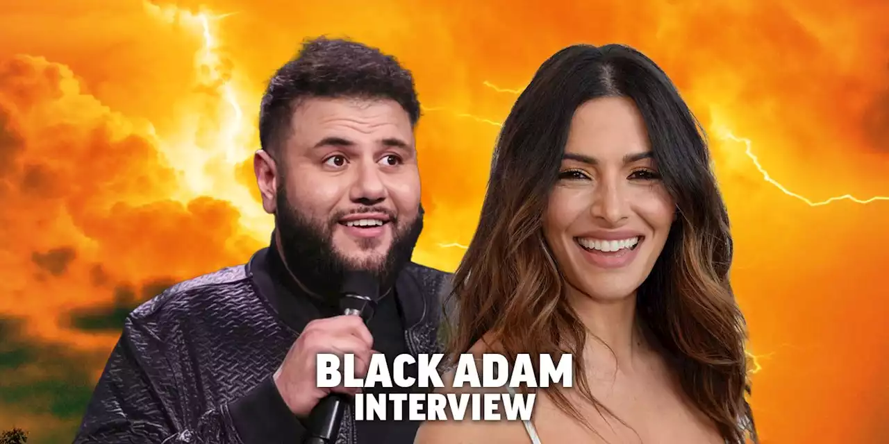 ‘Black Adam’s Sarah Shahi and Mo Amer on Watching Dwayne Johnson Deliver Lines Like “Just Kill Them”