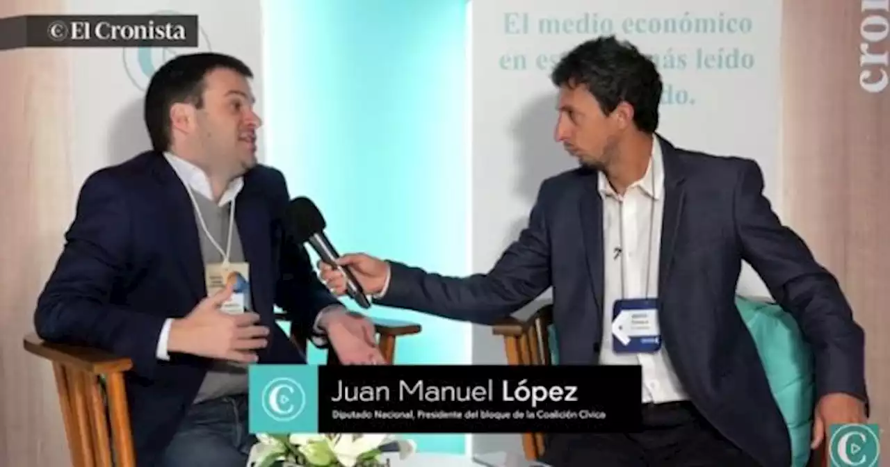 Juan Manuel L�pez: 'Juntos por el Cambio tiene muchas chances de gobernar el a�o que viene'