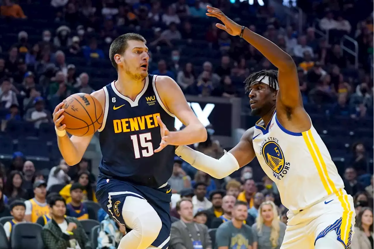 Michael Porter Jr., Nikola Jokic knock off Warriors in final preseason game