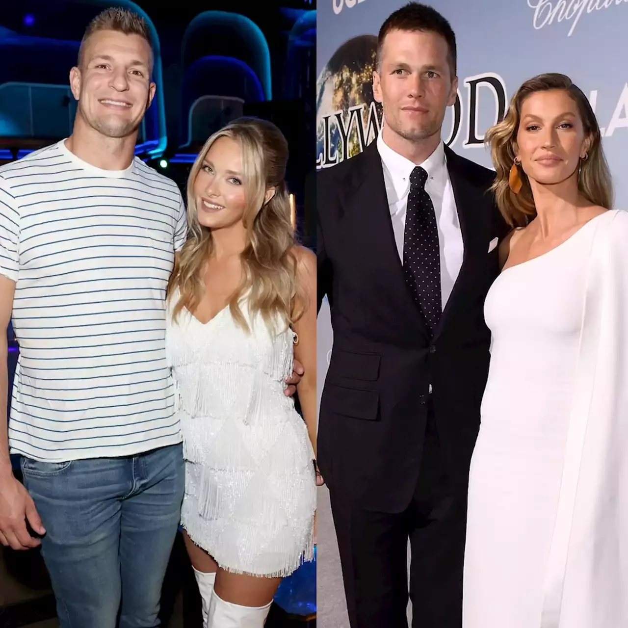 Rob Gronkowski's Girlfriend Camille Kostek Comments on Tom and Gisele - E!  Online