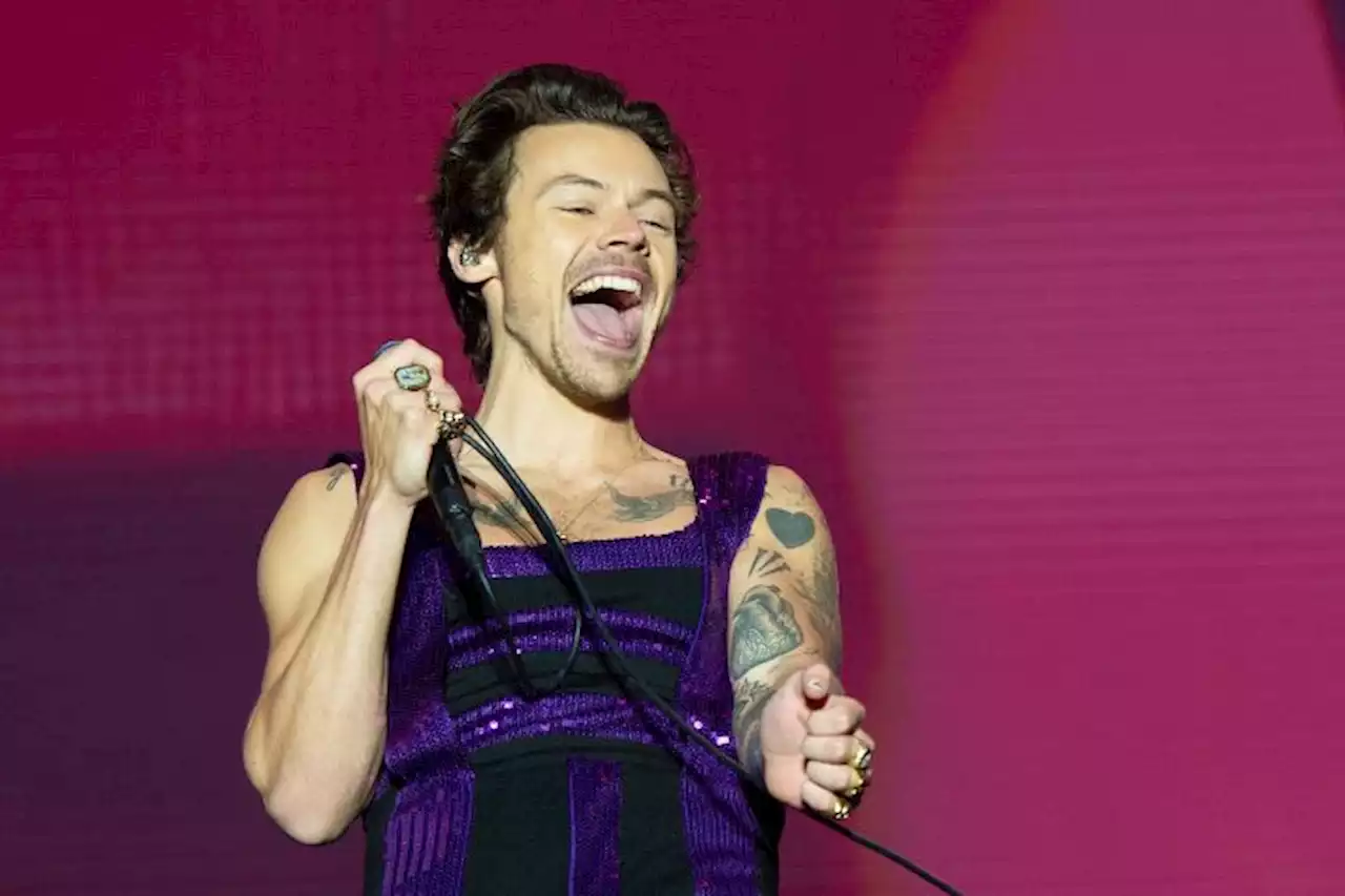 Watch Harry Styles ‘Shake It Off’ After Getting Hit With A Bottle At Chicago Concert