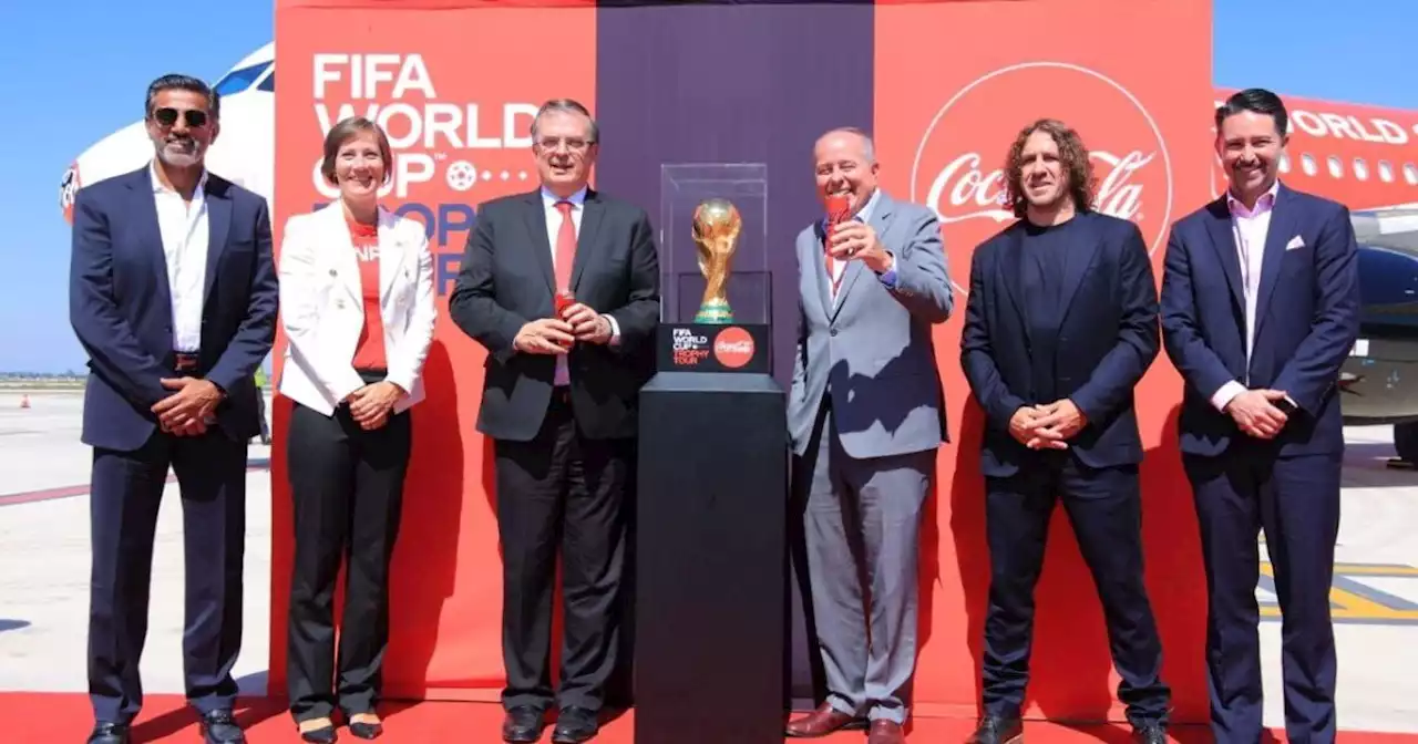 La Copa del Mundo llega al AIFA; se exhibirá en CDMX, Monterrey y Guadalajara