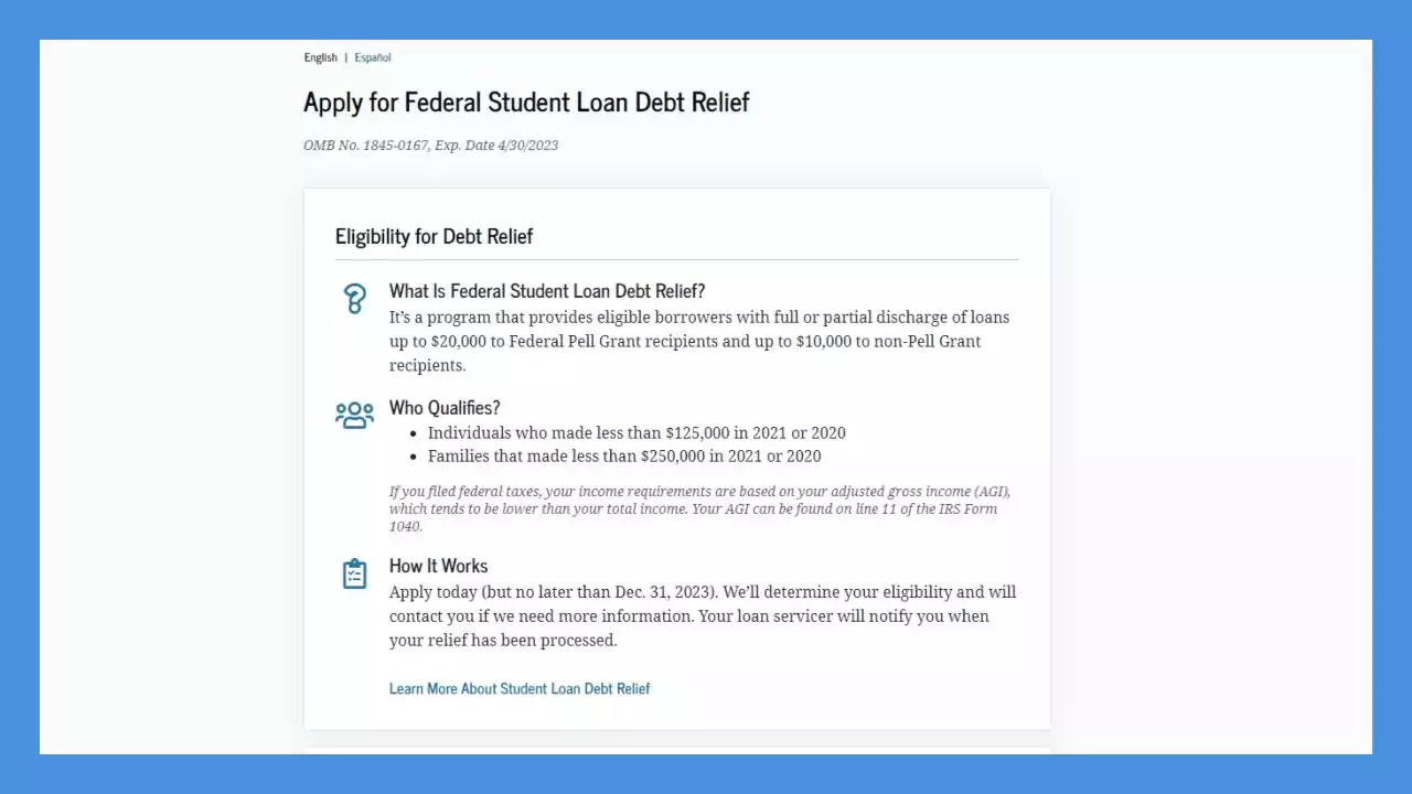 Student loan borrowers can now apply to have debt forgiven — what to know