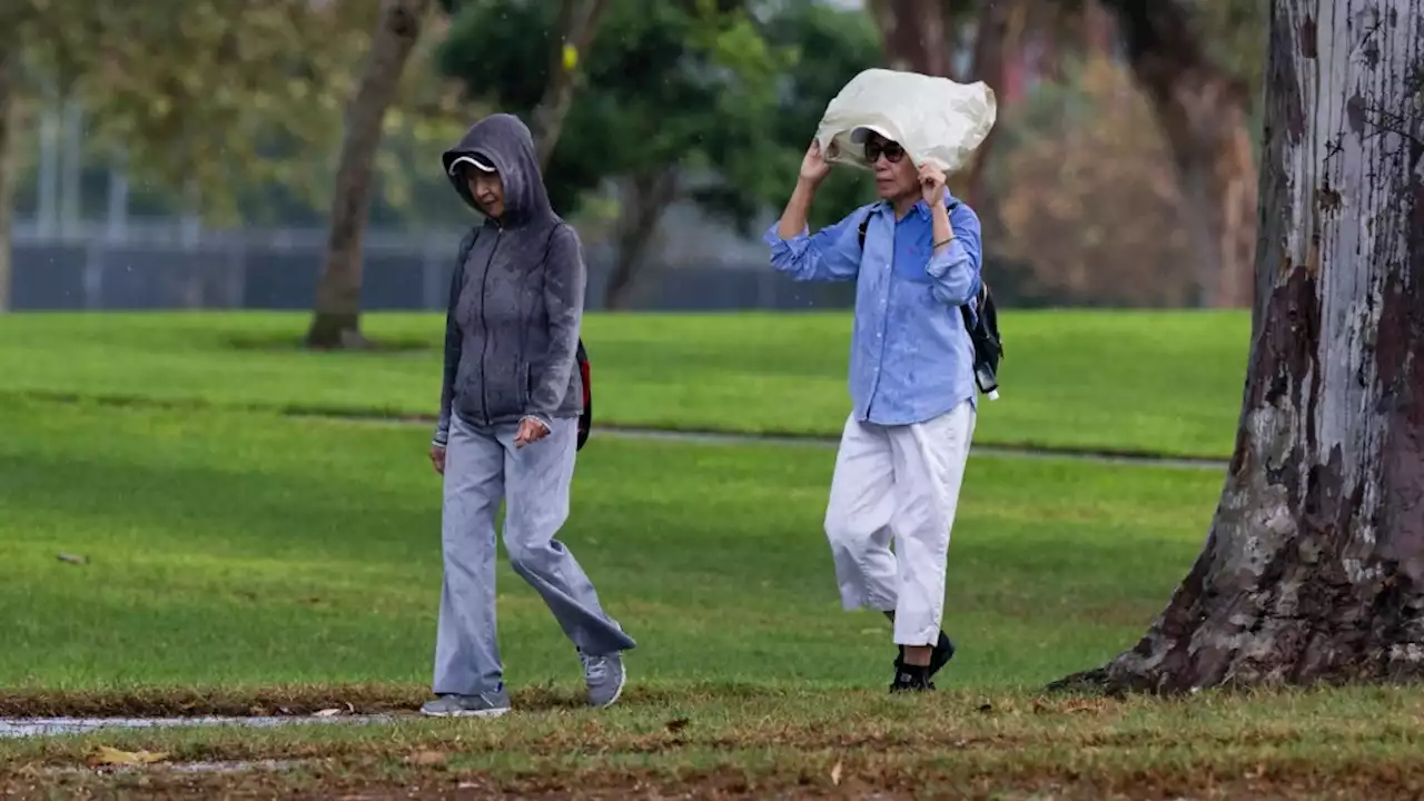 Weekend rain could bring lightning, hail to Southern California