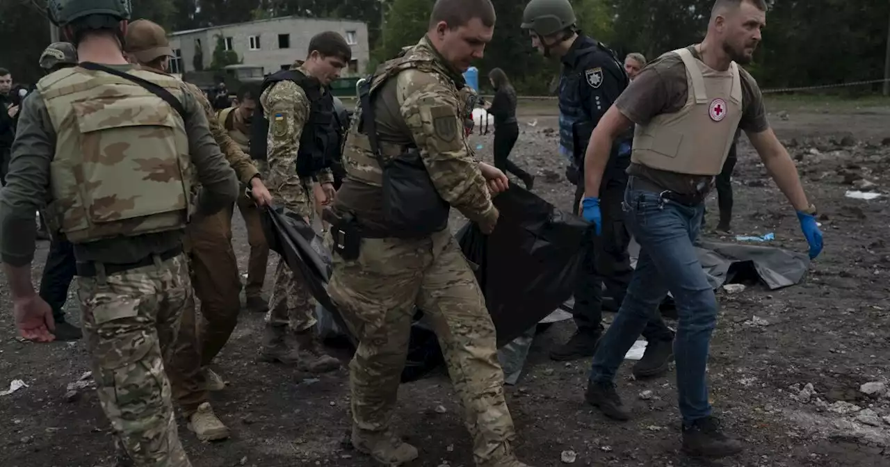 The bleak Ukrainian landscape Russia leaves behind: Corpses in the garden, land mines and fear