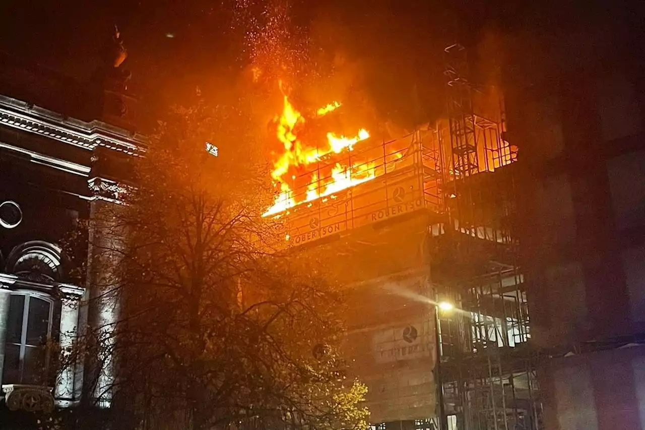 Fire crews are tackling a huge blaze in Leeds city centre - live updates