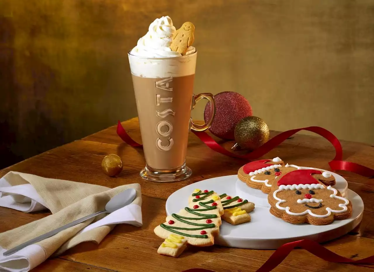 What’s on Costa Coffee’s Christmas menu featuring new editions and festive faves