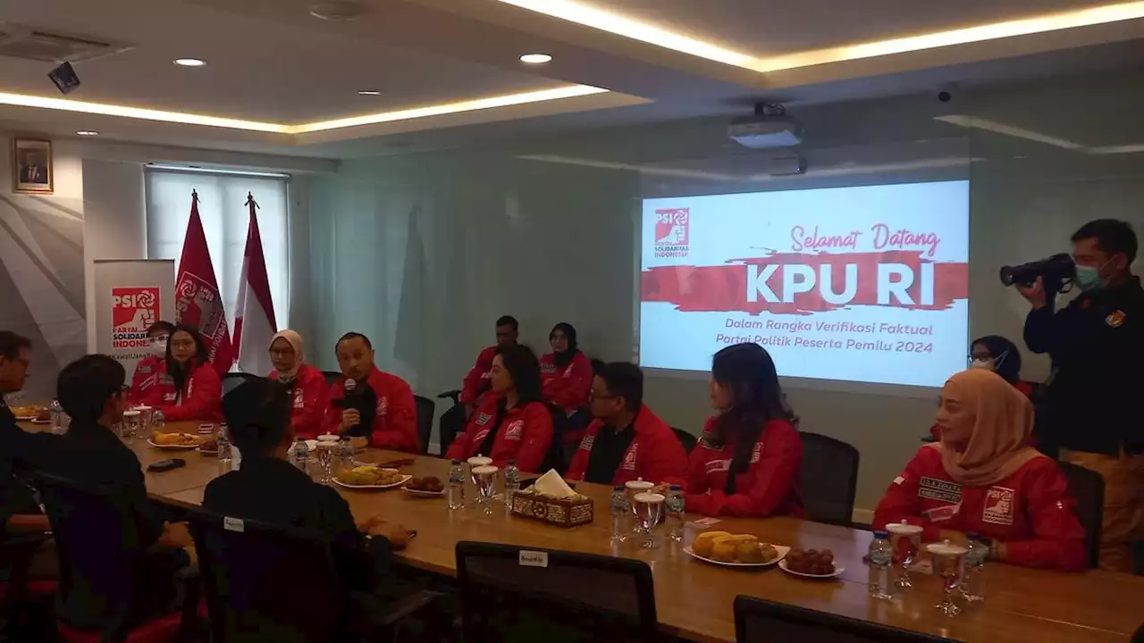 PSI Lolos Verifikasi Faktual Parpol Peserta Pemilu 2024