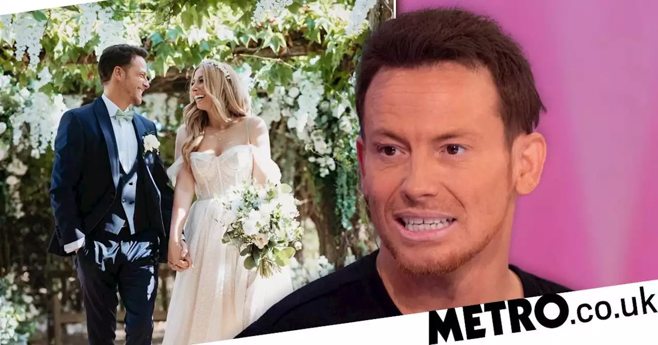 Joe Swash 'struggled with emotions' during fairytale wedding to Stacey Solomon