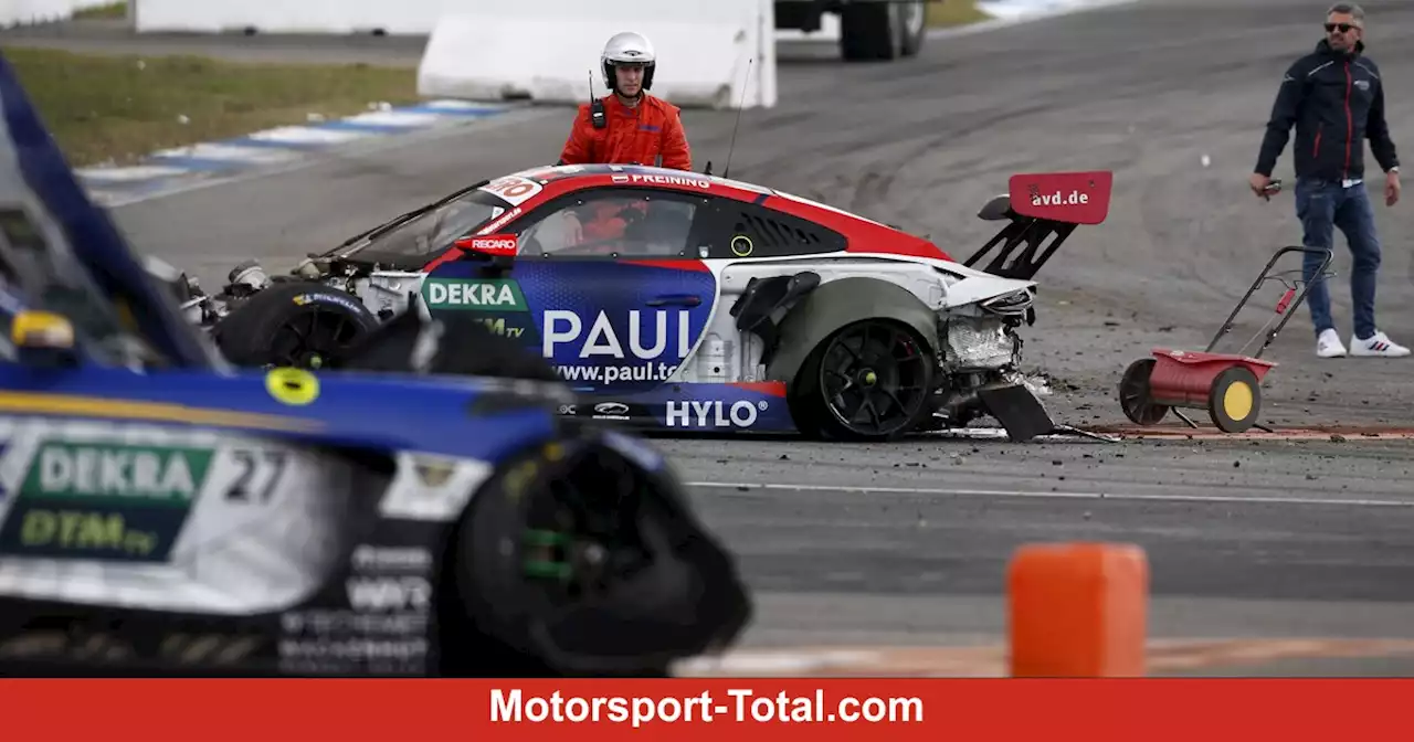 Nach heftigen Crashes bei DTM-Finale in Hockenheim: Sind Indy-Restarts schuld?