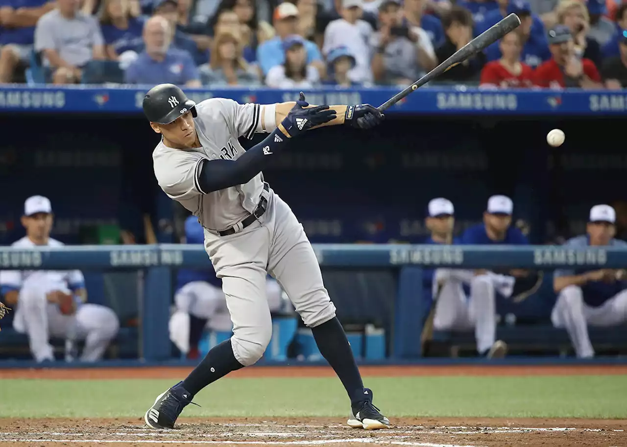 Yankees Slugger Aaron Judge Off to Rough Start in Playoffs